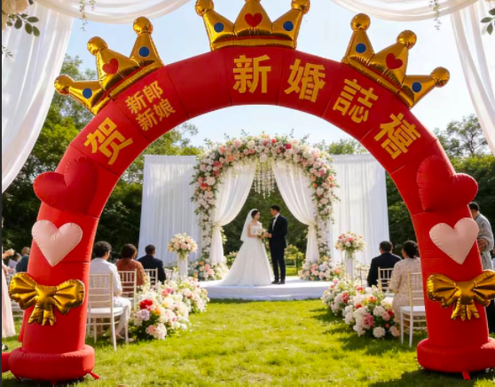 婚庆婚礼常用气模有哪些款式